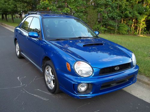 2002 subaru impreza wrx wagon 4-door 2.0l