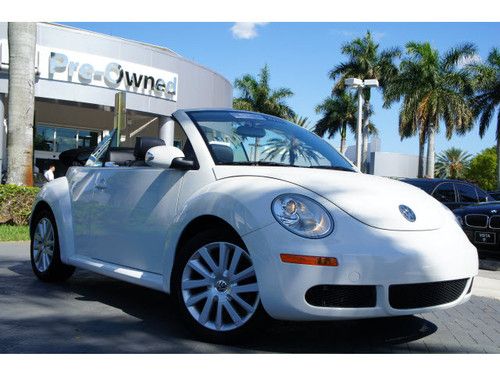 2010 volkswagen new beetle convertible,automatic,1 owner,clean carfax,florida!!!