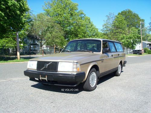 1992 volvo 240 wagon 5 spd 2.3l serviced no reserve ready for 100k more