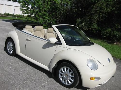 2005 volkswagon convertible beetle gls