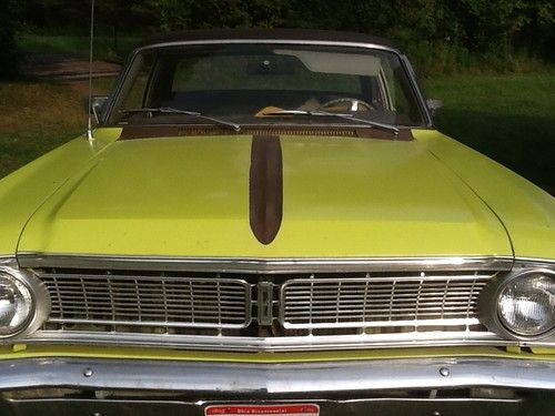 1968 ford falcon 2 door 6 cylinder