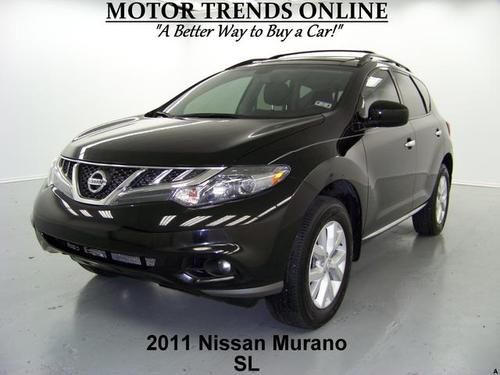 Sl awd navigation rearcam sunroof htd seats bluetooth 2011 nissan murano 46k