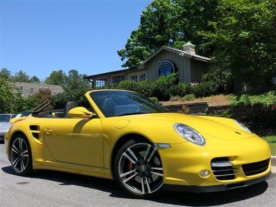 2010 porsche 911 turbo -cab,pdk,adaptiveseats,sport chrono,park assist,bluetooth