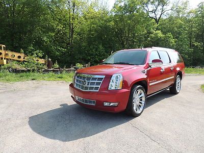 2012 platinum escalade esv 86000 msrp new