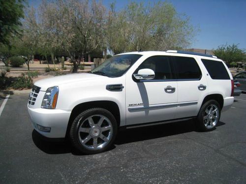 2010 cadillac escalade hybrid navigation heated cooled seats loaded warranty