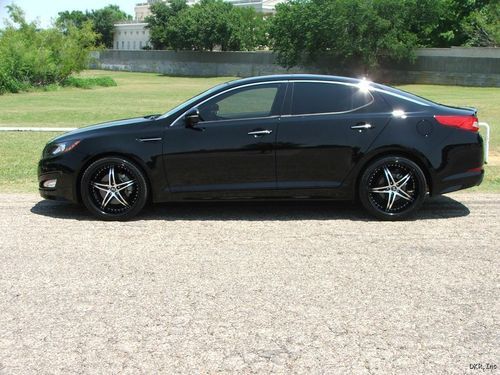 2012 optima sx-tgdi sedan auto nav lthr roof custom wheels15k must see