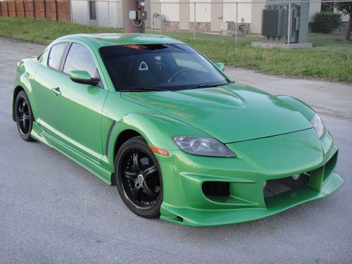 2004 mazda rx-8 upgraded exhaust bumpers wheels free shipping