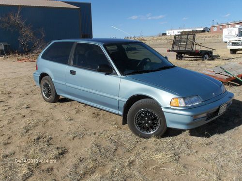 1991 honda civic dx hatchback 3-door 1.5l 5 speed