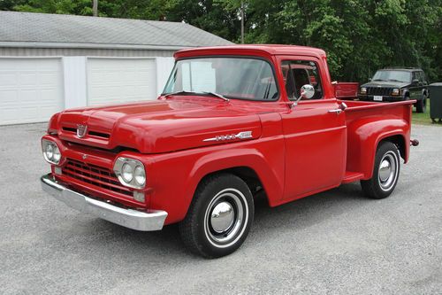 60 ford f100 stepside pickup v8 auto