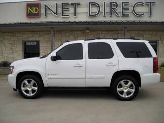 08 chevy 2wd htd leather 20" rims quad seats net direct auto sales texas
