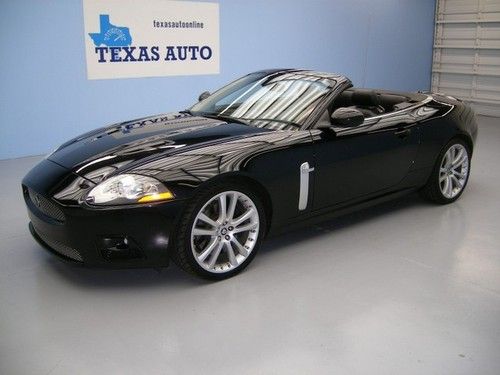 We finance! 2007 jaguar xkr supercharged convertble auto nav xenon alpine 20 rim