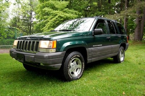 No reserve  very nice clean great running 1996 jeep grand cherokee laredo, 4.0 l