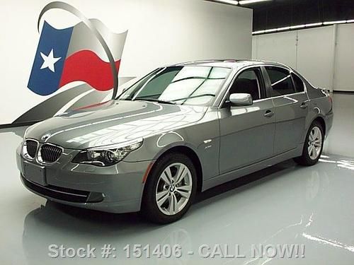 2009 bmw 528xi awd sedan auto sunroof htd seats 45k mi texas direct auto