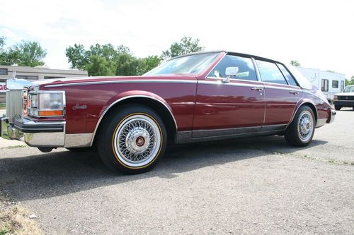 1985 Cadillac Seville 4 Door Sedan, image 3