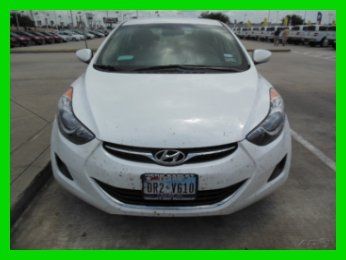 2011 hyundai elantra 1.8l i4 16v auto fwd sedan pearl white