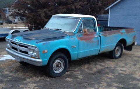 1968 gmc k1500 4x4 pickup all original