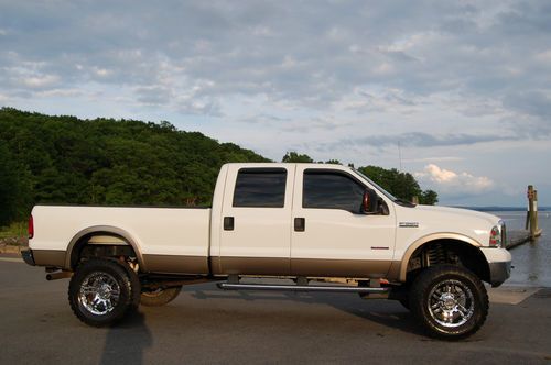 Sell used 2006 ford f350 lariat powerstroke diesel 6 inch lift