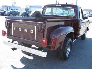 1967 ford f-100  stepside pickup 390 fe 2v automatic c-6