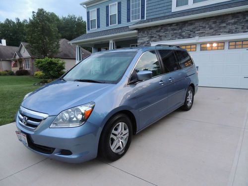 2007 honda odyssey ex-l w/ leather, heated seats, moonroof, 7 or 8 passenger