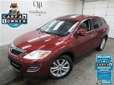 2012 cx-9 awd grand touring navigation camera heated leather carfax financ 29995