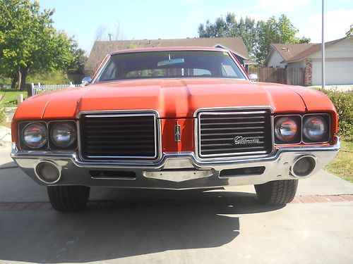 1972 oldsmobile cutlass s  very nice ride !!! california car !!!