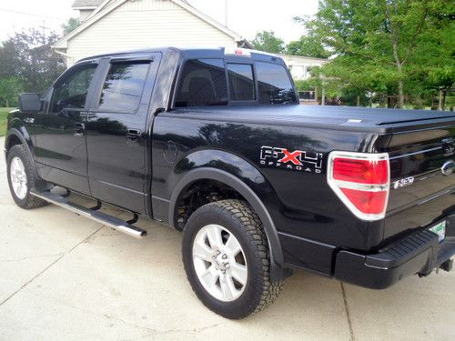 2010 ford 150 crew cab fx4 black on black