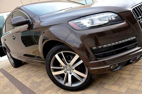 2013 q7 tdi diesel quattro prestige rear seat dvd's towing pkg highlyoptioned nr