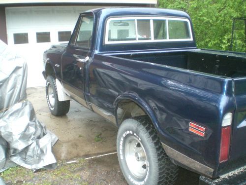 1970 chevy 4x4 shortbox pickup