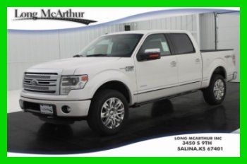 2013 platinum 3.5 v6 ecoboost 4x4 supercrew navigation leather sync msrp 53,915