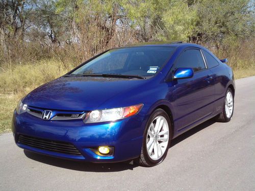 2006 honda civic si vtec coupe - no reserve! - excellent condition