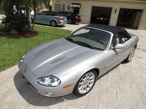 Nice 2002 xkr convertible - well maintained texas / florida car