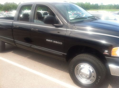 Black ram 2500 4x4 cummins diesel