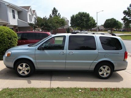 2007 chevy uplander lt, 60,132 miles