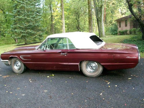 1965 ford thunderbird convertible