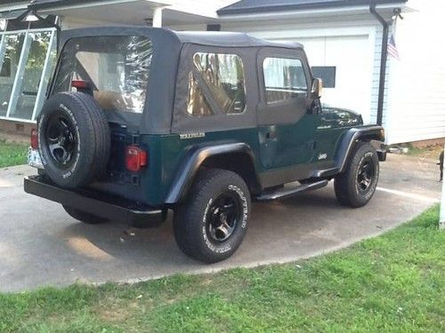 1997 jeep wrangler se sport utility 2-door 2.5l