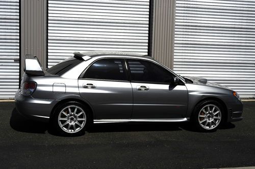 2007 subaru impreza wrx sti limited sedan 4-door 2.5l