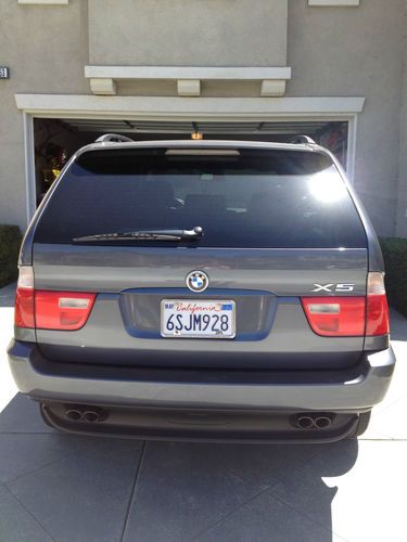 2003 bmw x5 4.4 automatic transmission 4 door, metalic charcoal grey