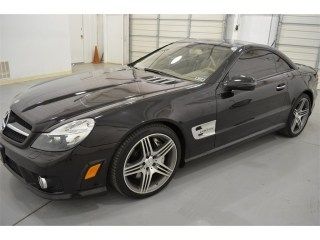 2009 mercedes-benz sl-class 2dr roadster 6.2l amg convertible hard top