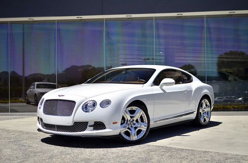 2012 bentley continental gt coupe 2-door 6.0l