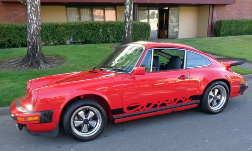 1975 porsche 911 carrera coupe rare low miles 39k  collector car " time capsul"