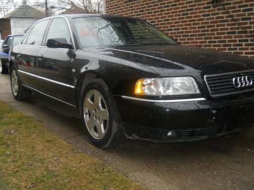 2001 audi a8 quattro  4dr awd   hail damage, no reverse!!!!!!!!!!!!!!!!!!!!