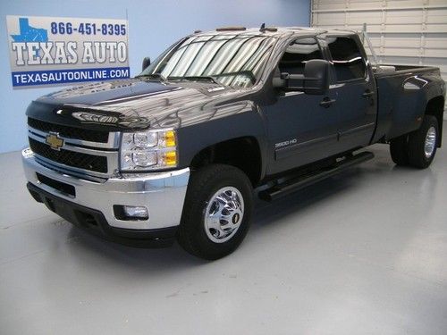 We finance!! 2011 chevrolet silverado 3500hd lt 4x4 diesel dually auto tow 1 own