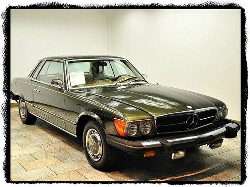 1974 mercedes-benz 450slc coupe low mi serviced