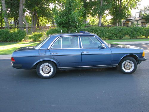 1984 mercedes-benz 300d euro spec manual 4 speed non turbo gray market