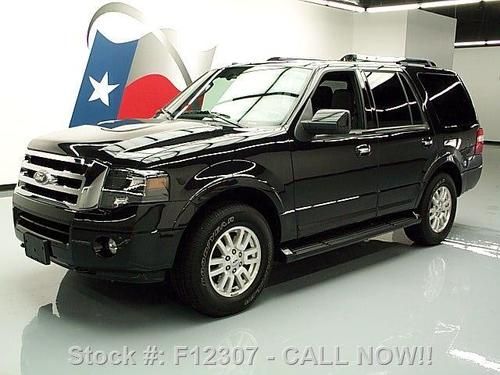 2013 ford expedition ltd 4x4 8-pass leather sunroof 21k texas direct auto
