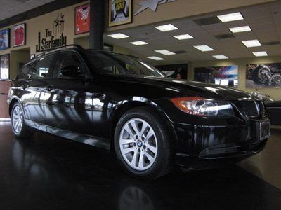 2007 bmw 328i wagon black sunroof leather