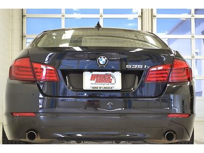 11 BMW 535i PREMIUM 35K COLD WEATHER NAVIGATION MOONROOF LEATHER XENON BLUETOOTH, image 6
