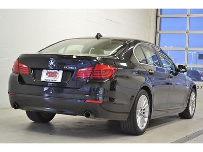 11 BMW 535i PREMIUM 35K COLD WEATHER NAVIGATION MOONROOF LEATHER XENON BLUETOOTH, image 7