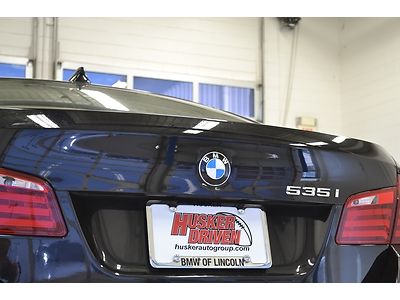 11 BMW 535i PREMIUM 35K COLD WEATHER NAVIGATION MOONROOF LEATHER XENON BLUETOOTH, image 9
