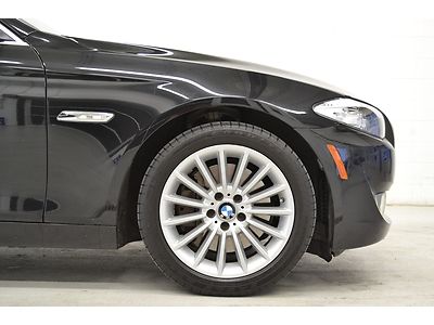 11 BMW 535i PREMIUM 35K COLD WEATHER NAVIGATION MOONROOF LEATHER XENON BLUETOOTH, image 12